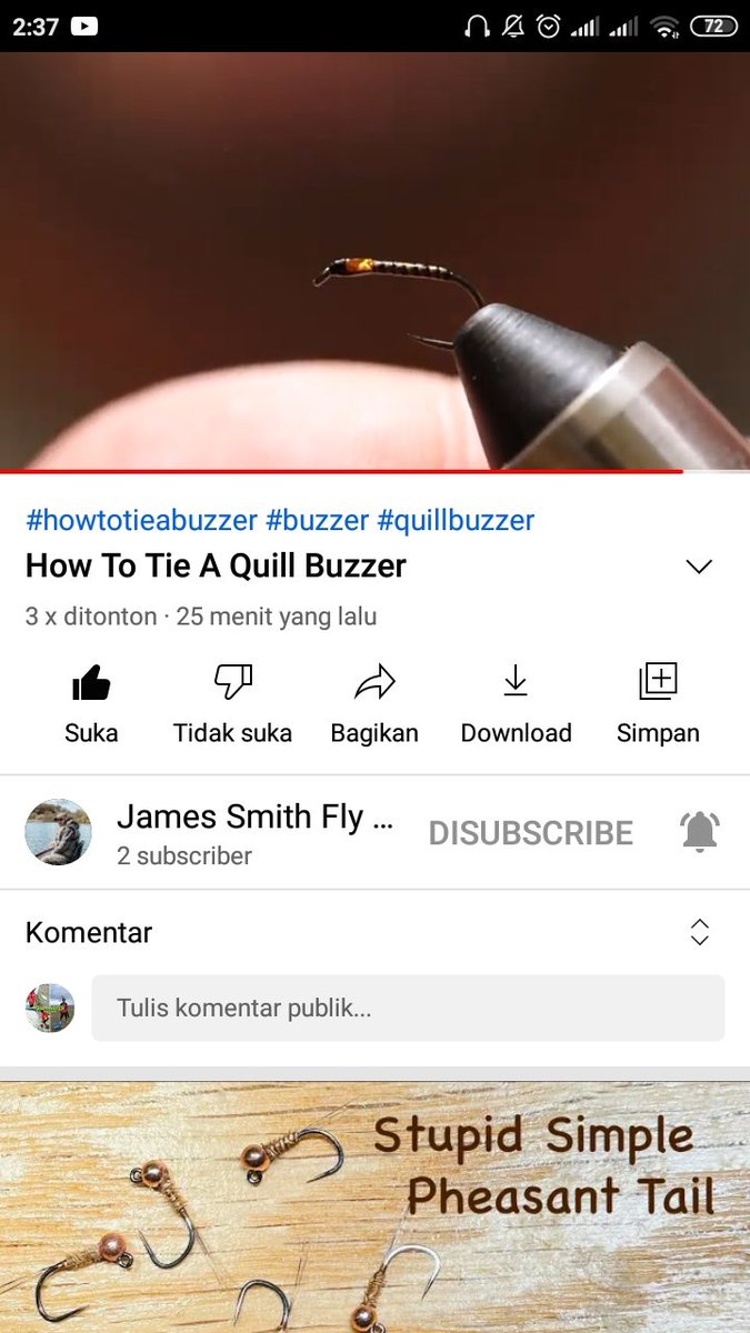Lombokfish's tweet photo. @FlyAnglerJames @YouTube https://t.co/t4DQL79zBA