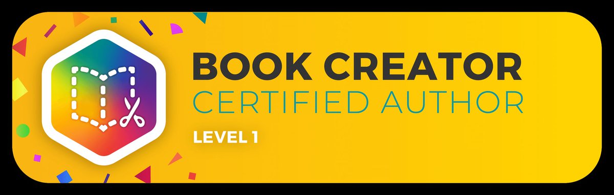 I've been fond of #BookCreator for a while and finally got certified. Thank you for such a motivated webinar by #BookCreatorAmbassador @JonSamuel_ICT @Rangathetrainer @TarjaTo 
Hope to join the community together, my friends🥰. 🌈 @SethiDeClercq @AdriannaAstle @nathangildart