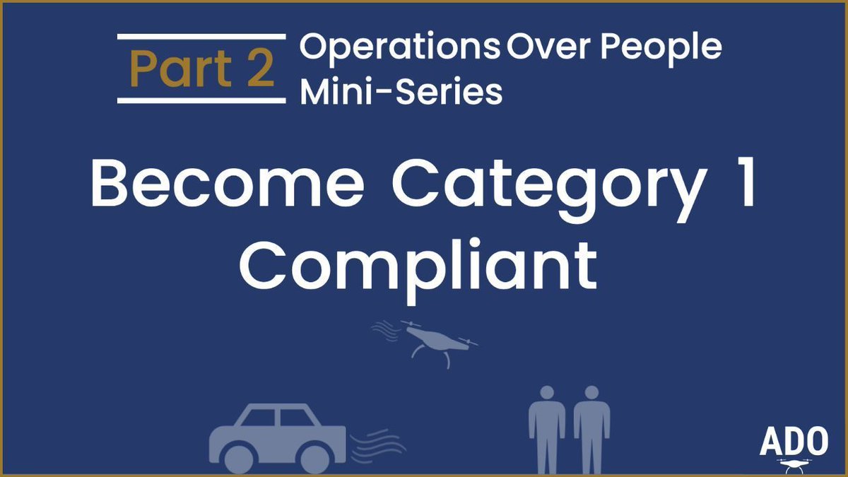 AdvDroneOps's tweet photo. Part 2 of the ADO Operations Over People Mini-Series is here - this time we dive into Category 1 operations. Interested in a Category 1 compliant, 4K shooting drone? Read the article to learn more! https://t.co/obEnArygtU #drones #UAS #FAA @dronewriter https://t.co/VGfov1VvjK