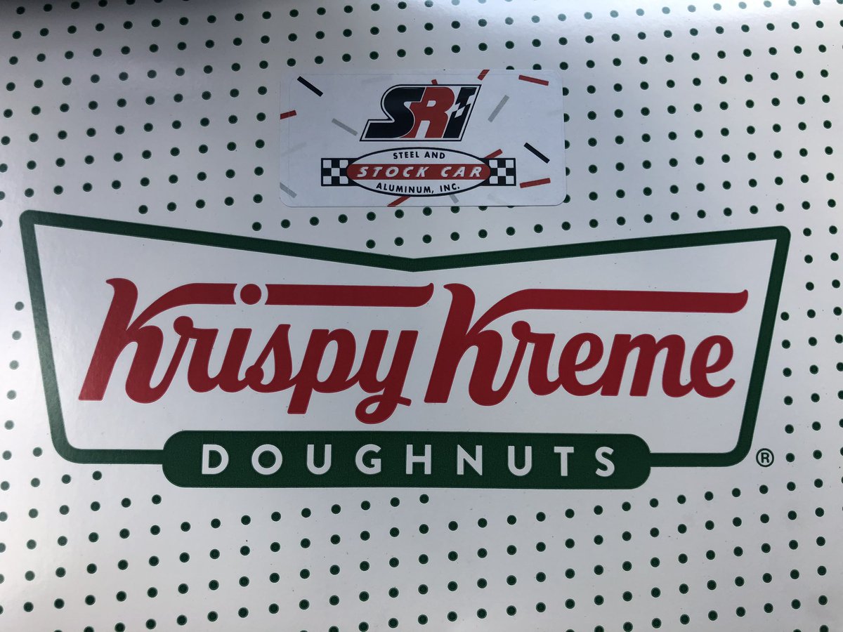 opencfawd's tweet photo. Big thanks to @SRIPerformance for the @krispykreme   
I might have to do two workouts today but it was well worth it. Sprinkles Are For Winners!!!
#krispykreme #sriperformance #sprinklesareforwinners #winners #chipganassiracing #kurtbush https://t.co/d01WkoIkc7