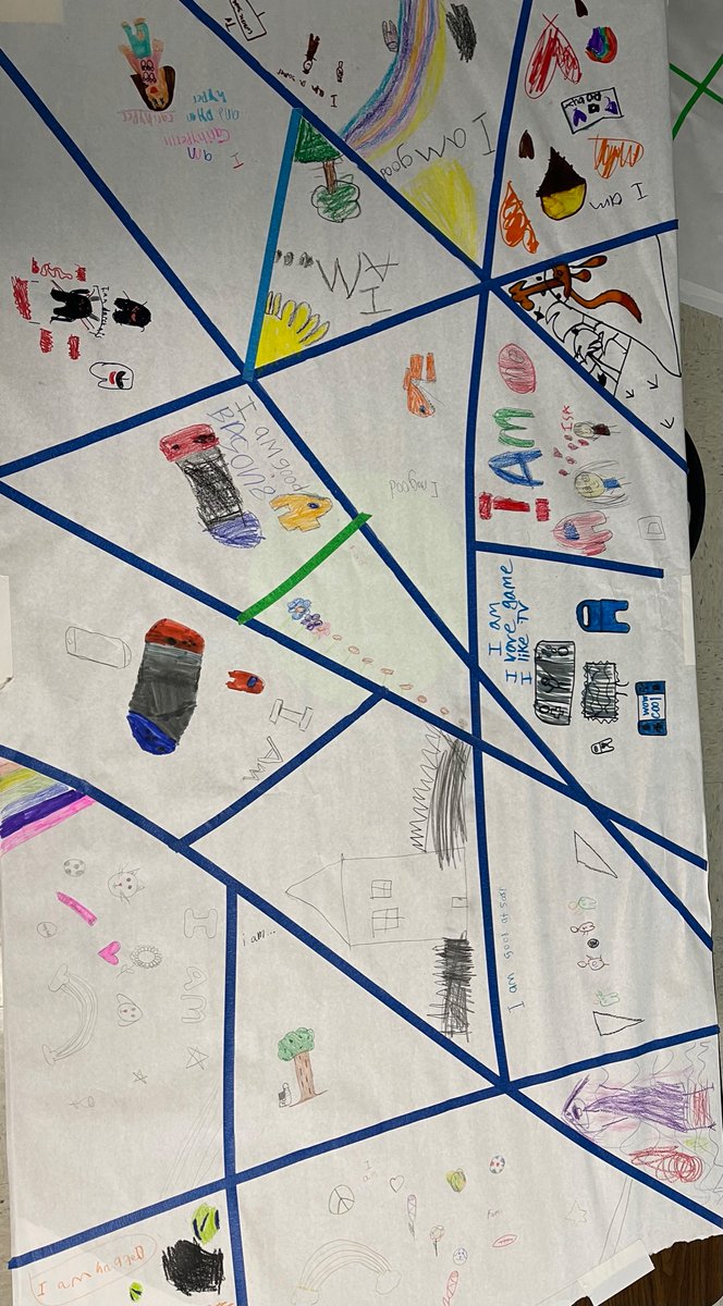 fel_craig's tweet image. Our community art project looked amazing!!! All are Welcome 🌍 Here. Today we breathe for community. @Breathe4Change_ @NISDWholeChild @NISDMoraES @NISDCounseling Check us out tomorrow as we root down and grow with the book “Little Tree” 🌲 🌳 #equitablelearning #sel