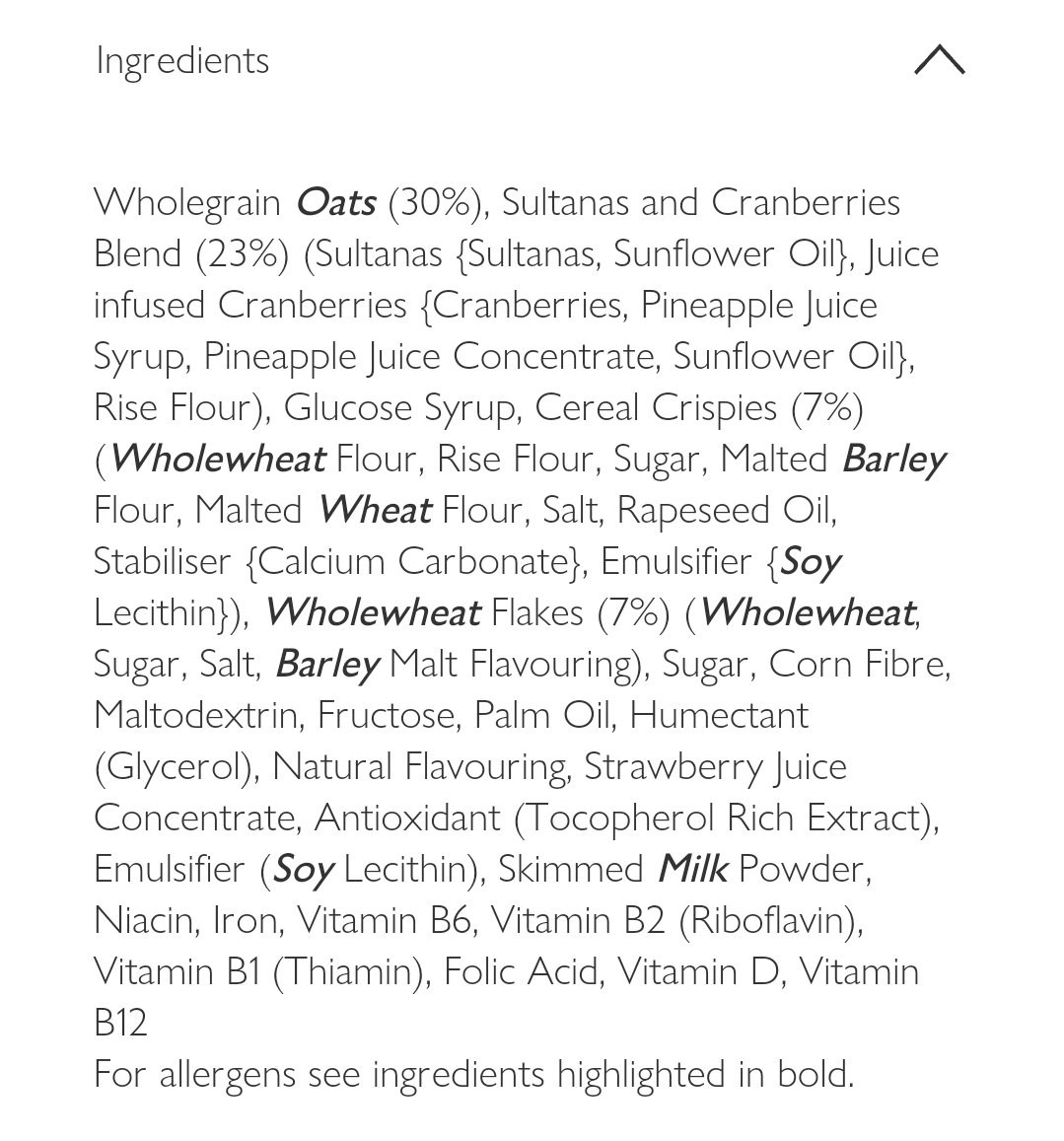 Claustunder's tweet photo. @KelloggsUKI A great example of ultra processed food advertised as being healty. Just look at the ingredients 😳 @DoctorChrisVT @xandvt
#Ultraprocessfoods
https://t.co/ZgxjiDpJmG https://t.co/cD0WZAXu5k