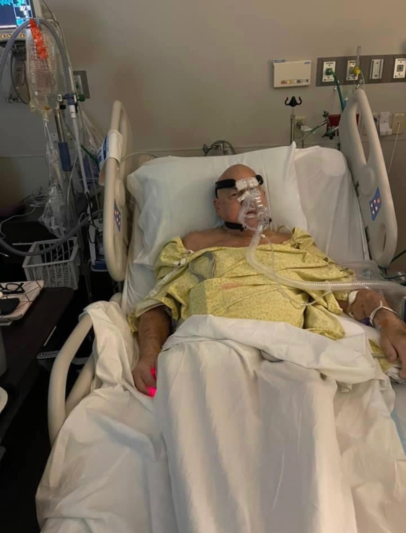 seanaaivaz's tweet photo. Dad’s condition is worsening. Ventilator seems imminent. I’m devastated. Pretty angry with God at the moment (which I know isn’t helpful) but @VegasRebs and I still welcome your prayers. #fcancer #randystrong #needamiracle https://t.co/FK41T7LZCY