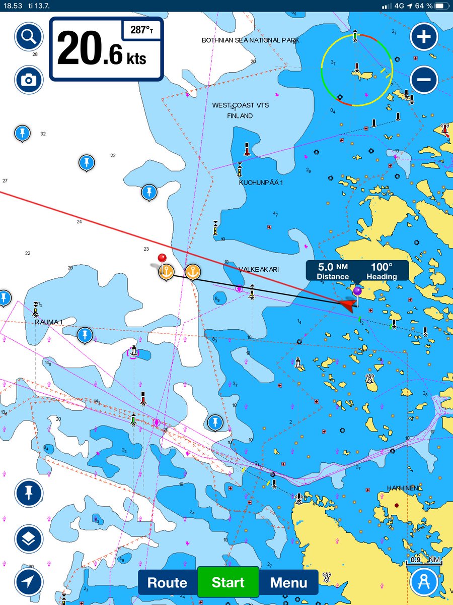 #fmi #uivelo deployed successfully for another mission to explore the #BothnianSea. Follow the mission at nodc.fmi.fi/uivelo/current… #finmari #merentutkimus