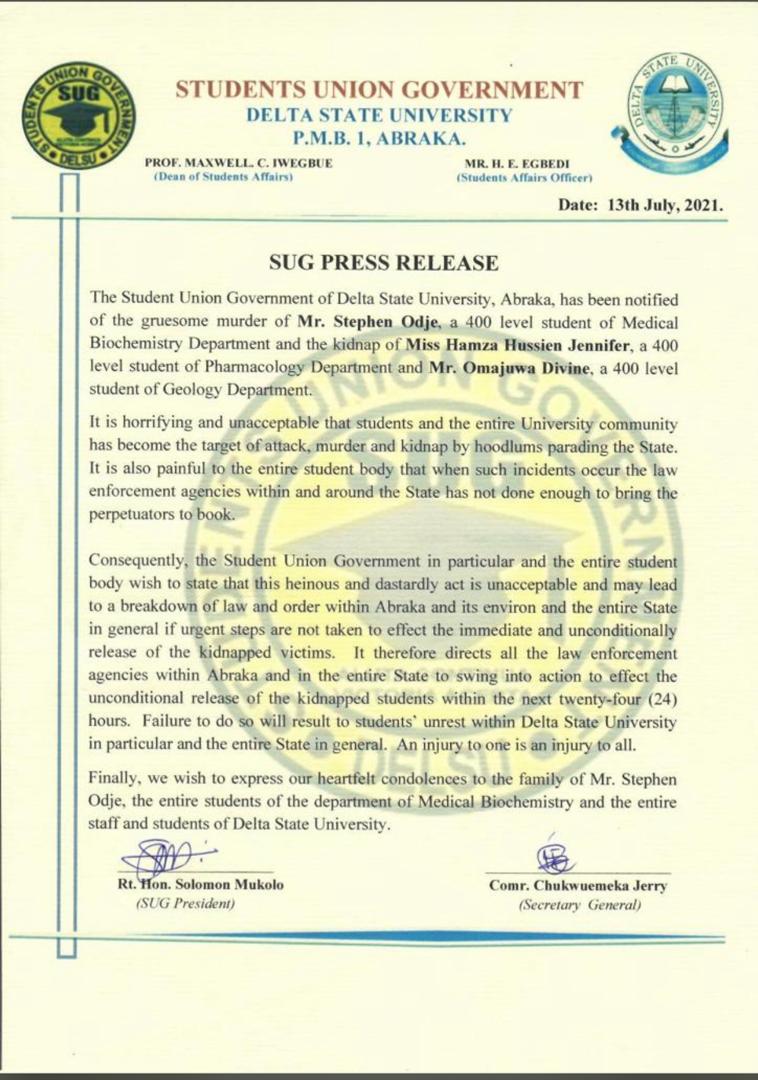 IfyGenius's tweet image. #Missingstudents
#Omajuwadivine
#HussenaJennifer please come back to us safely 🙏🙏