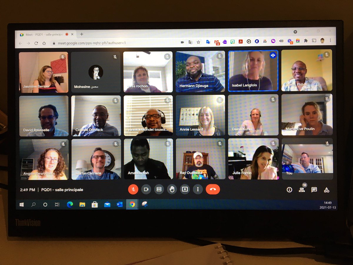 Lang04Jp's tweet photo. 6e jour du PQD 1 et on doit dire aurevoir à notre animateur. Merci David Rousselle pour ton temps et partage d’expériences #pqdpartie1 @pierre_campeau https://t.co/4wKW5qKSW2