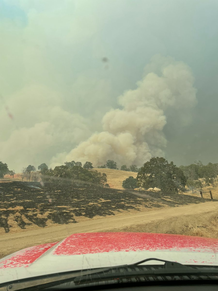 stanconfirepio's tweet photo. XST4200c at the #riverfire worked overnight and into yesterday putting in hose lays as well as assisting in firing operations. After getting last night off they are back on the fire currently in staging. #denairfire #turlockruralfire #keyesfire #burbankparadisefire #SCFPD https://t.co/lCBdLJcG1T