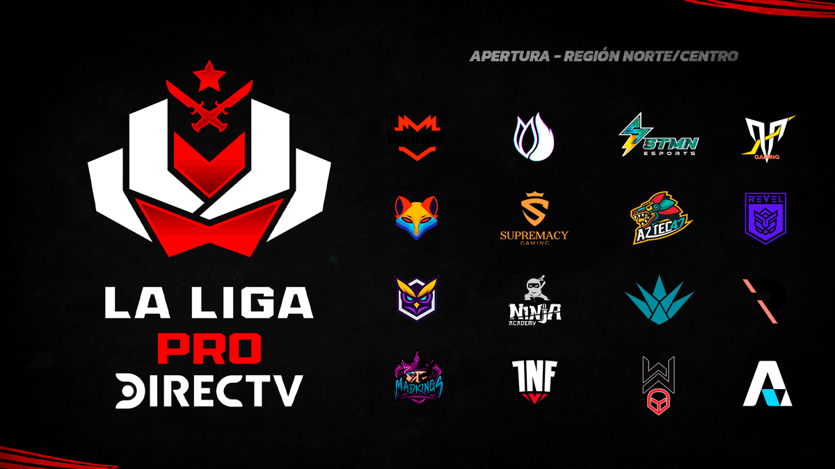 ligaesportslan's tweet image. Les presentamos...

LOS EQUIPOS DE #LaLigaProDIRECTV APERTURA ⭐️

@InFinitye_sport @LotoGaming @STMNesports @supremacyggo @Infamous_GG @NinjaAcademyFPS @madkingsesports @TeamAdagio @GamingKeyframe @AkaveEsports @TeamRenewed #Revel @ThunderGamingCS @Aztec47E @ArsenGaming_ @ww_csgo