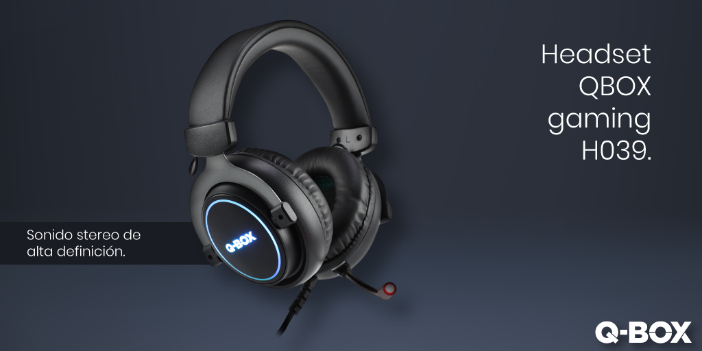 qboxar's tweet photo. Viví la mejor experiencia gamer con nuestros Headsets QBOX Gaming H039 😍

Poseen sonido stereo de alta definición, luces RGB, indicador mute en el micrófono, conexión USB, vincha metálica y almohadillas de simil cuero 🔥

#gaming #headset #tecnología #gamer #gamingsetup #CSGO https://t.co/Jlp4xVvBMh