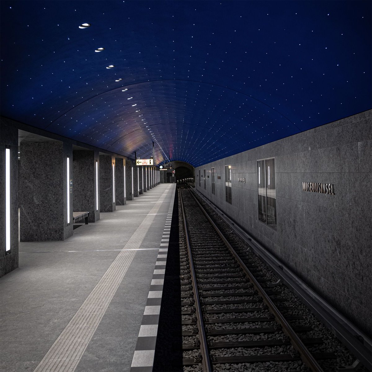 archinect's tweet photo. 'Starry-eyed' Berlin's new Museum Island U-Bahn station is turning heads 📷 BVG_Kampagne #MaxDudler
https://t.co/Wv5j1HLA8F https://t.co/VxUK1K4Q7P