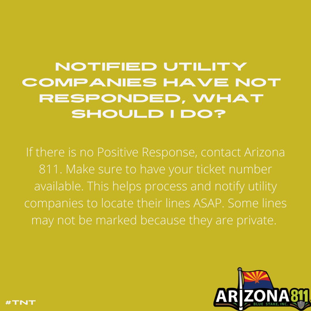 Arizona811's tweet photo. What should you do?
#az811partner #tnt #knowwhatsbelow #callorclick #utilitylocating #callbeforedigging https://t.co/HPN8LqO53M