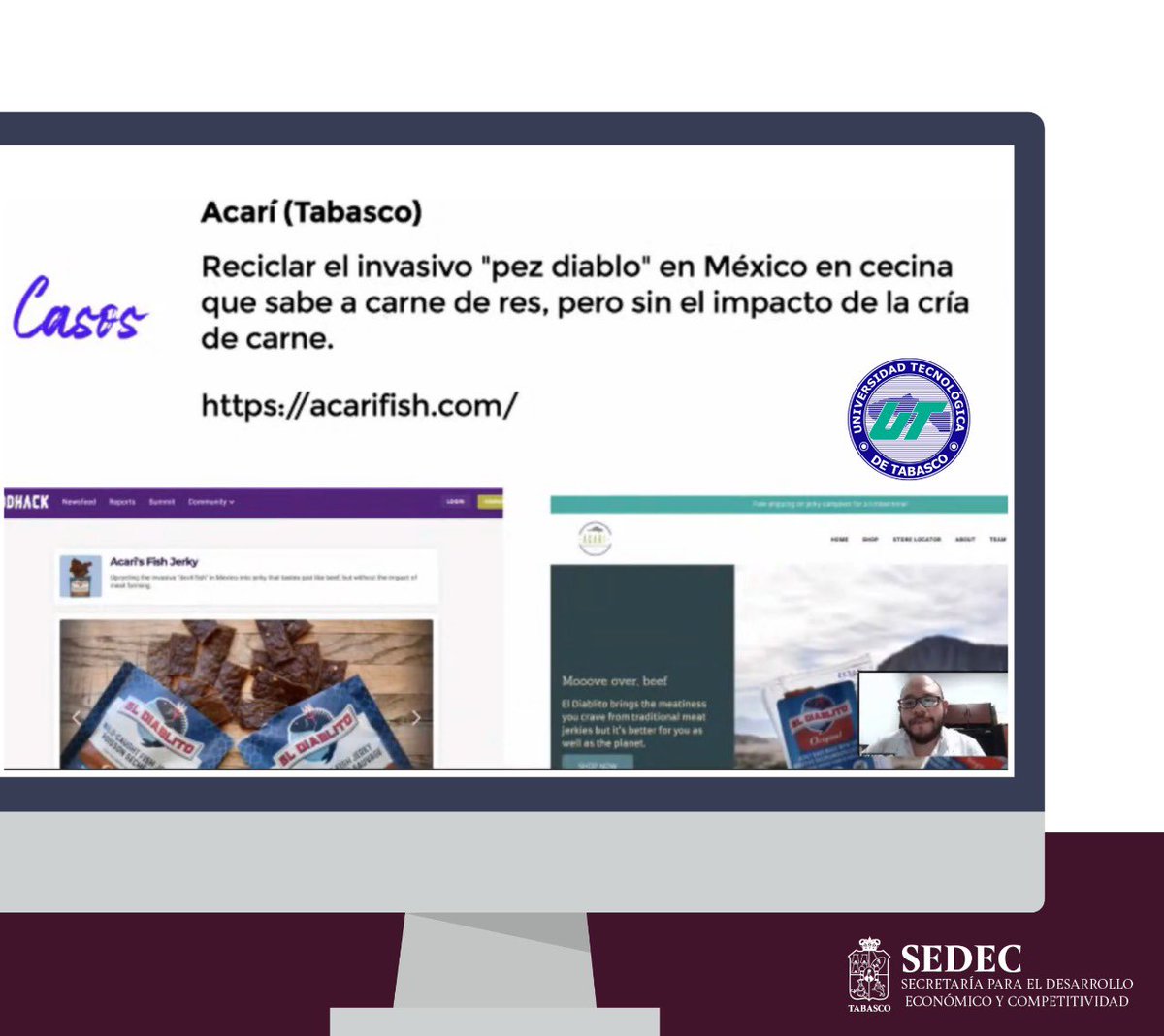 SEDEC_Tab's tweet photo. El 21 de junio se impartió la conferencia "Tendencias #Foodtech y #Turistech" a estudiantes de la Universidad Tecnológica de Tabasco @UTTAB donde se compartieron datos importantes y consideraciones de ambas industrias que se encuentran en evolución de sus modelos de negocio. https://t.co/fIp7wr3oNH