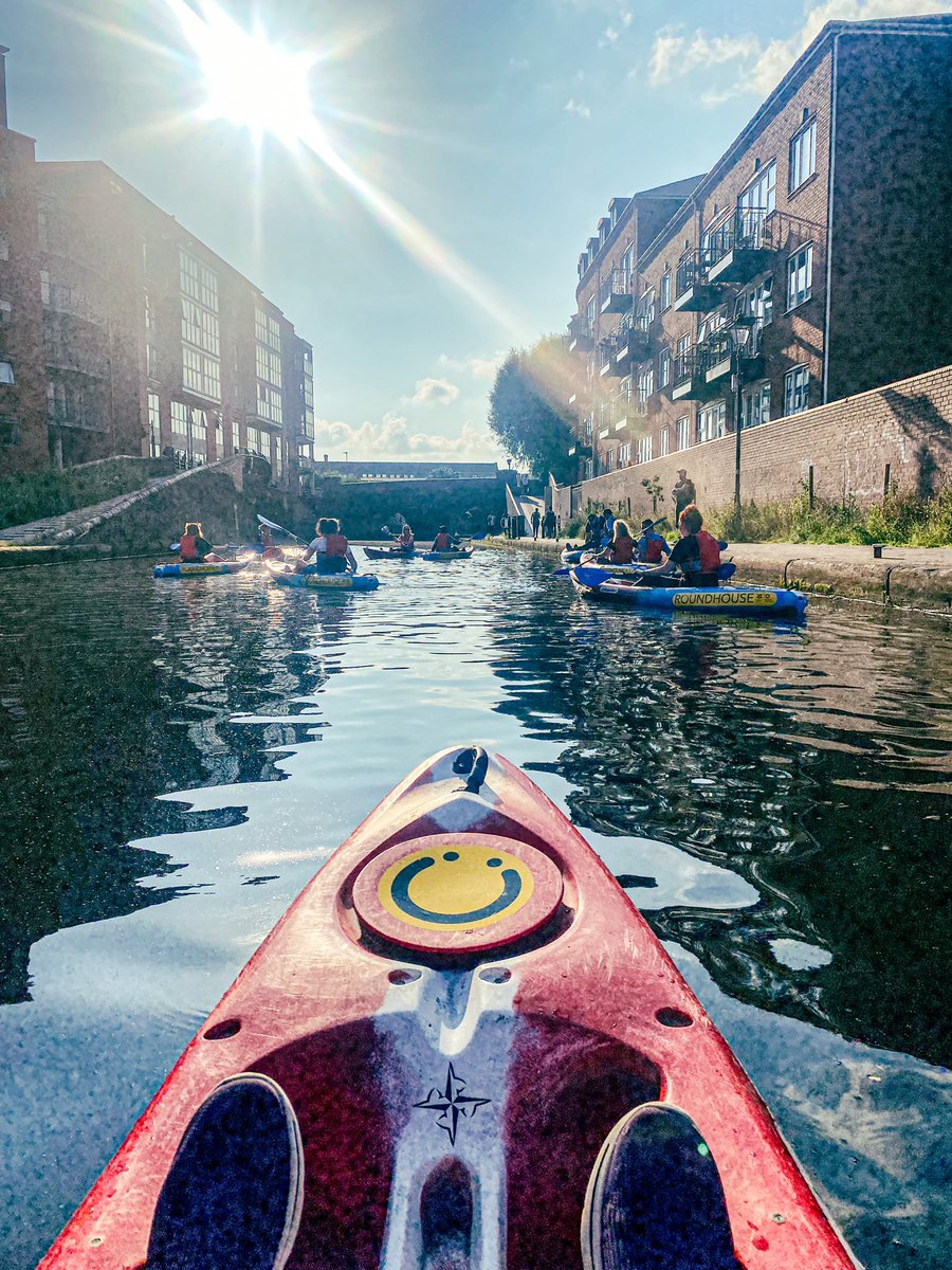 alex_ne's tweet image. Fantastic evening with @BhamRoundhouse kayaking around the city. Their kayak tours start next week and are honestly BRILLIANT! Would 100% recommend 🛶
Celebrated not falling out with a Roundhouse Gin at @DistilleryB16 🍸