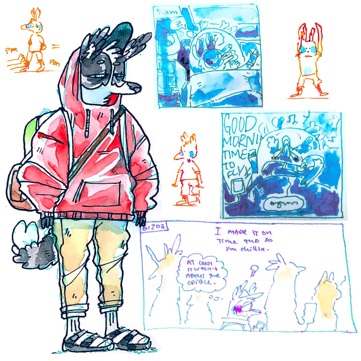 YodelBoogie's tweet photo. Mf goes to forest once and gets inspired to draw again tf https://t.co/kYbNrsIBjB
