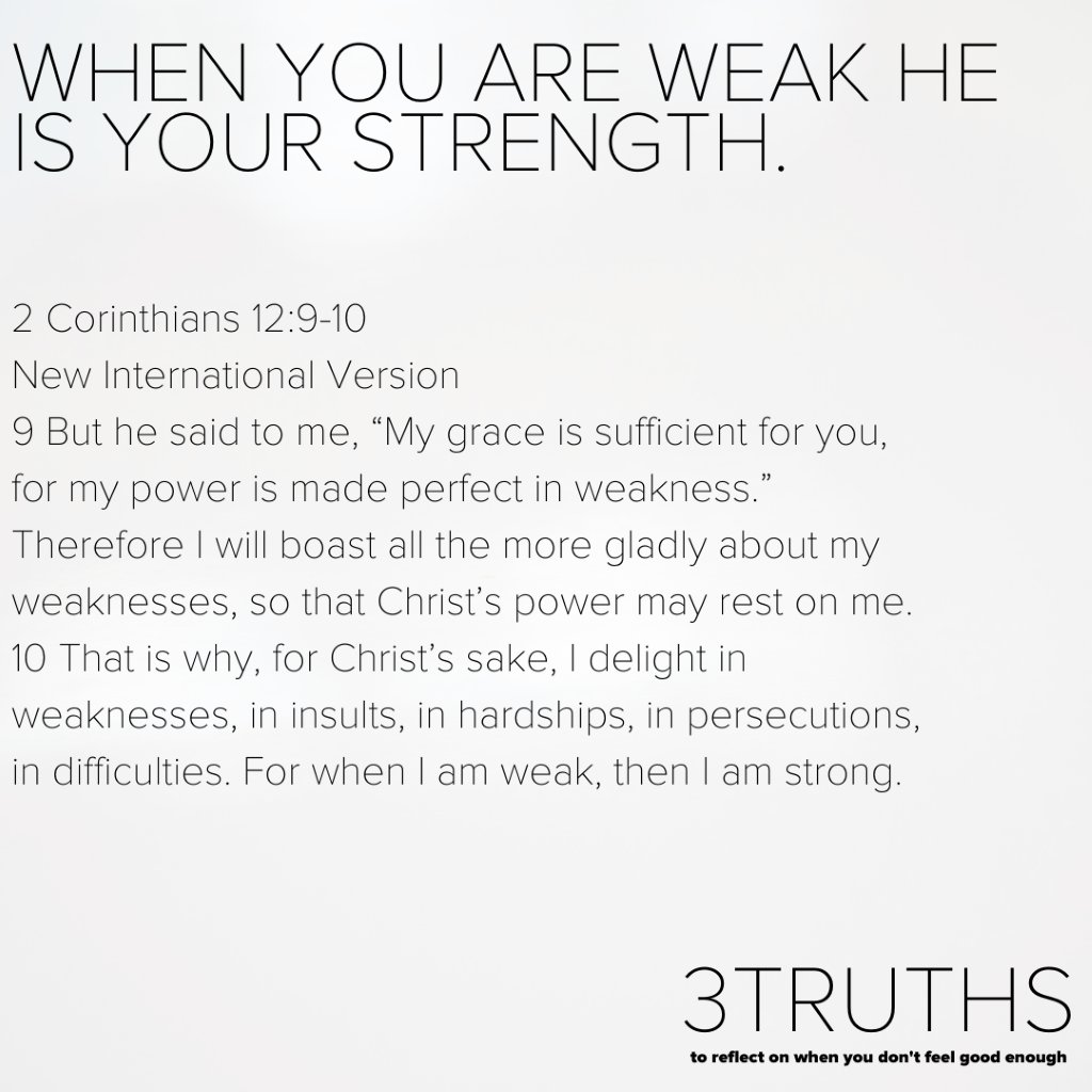 BelPresChurch's tweet photo. Three truths to remember on the days when you don't feel good enough.  

. 

. 

. 

. 

. 

. 

. 

. 

. 

. 

#bellevuechurch #seattlechurch #bellevuewa #bellevuesquare #belpres #truth #scripture https://t.co/qsoMmFQUpz