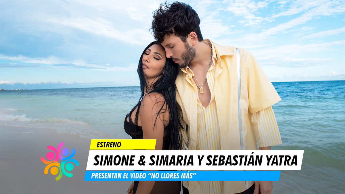 showcasemx's tweet image. #SHOWCASENEWS #ESTRENO 

SIMONE &amp;amp; SIMARIA Y SEBASTIÁN YATRA PRESENTAN EL VIDEO “NO LLORES MÁS”

youtu.be/GwEY7ayhsF0

@SimoneeSimaria @SebastianYatra @feerestrellamx @UMusicMexico @fchamx #SimoneSimaria #SebastianYatra #NolloresMas