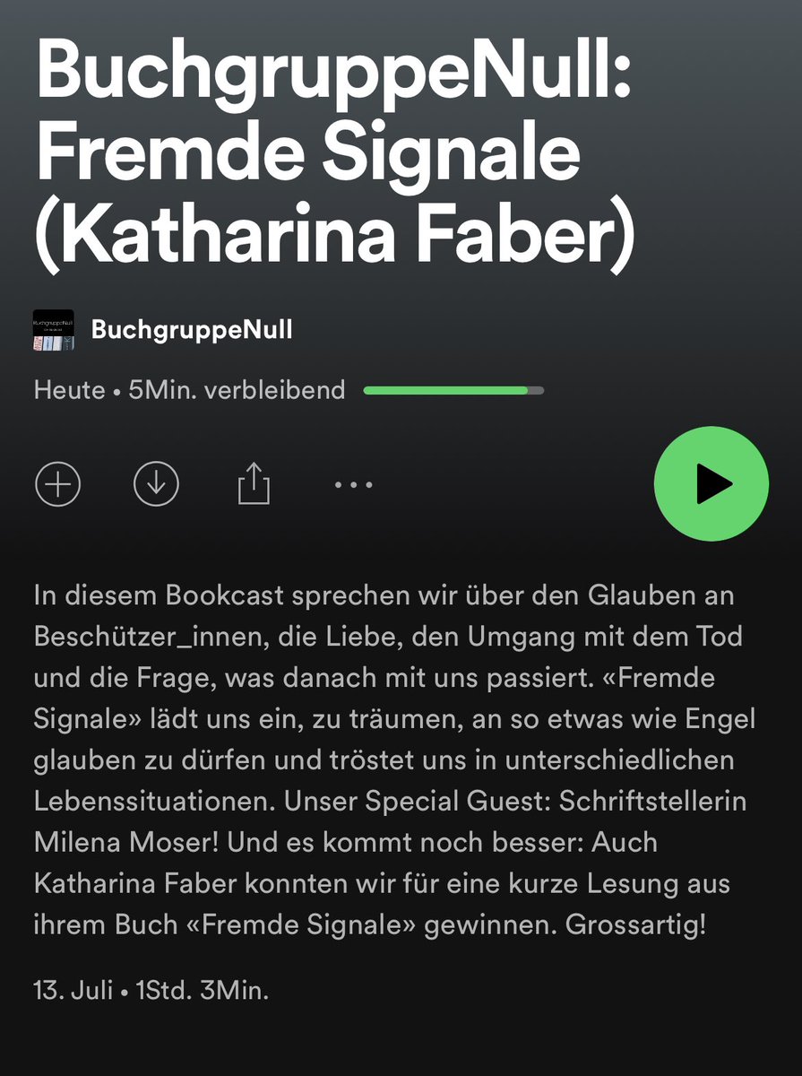 BuchgruppeNull's tweet image. Unser aktueller #Bookcast jetzt überall, wo es Podcasts gibt – oder wie immer als Video auf unserer Website buchgruppenull.ch/bookcasts/frem… Wir sprechen mit Schriftstellerin #MilenaMoser über Katharina Fabers #FremdeSignale. Und auch Autorin Katharina war mit dabei… #Buechermuesli