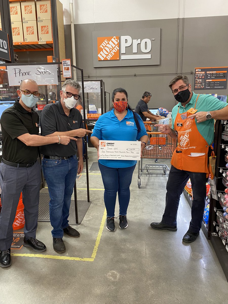 Orville and Brian from Citi Bank swung by the store today to say Thank You to everyone for Driving Credit and celebrate the money earned for Fun Fund in 1st half credit contest