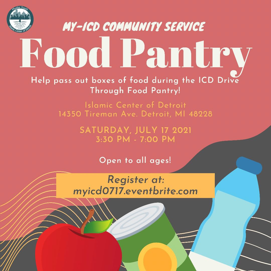 MYICD's tweet photo. This Saturday we will be having a community service event for everyone at the ICD for our food pantry! Volunteers will pass out hundreds of boxes of food to cars during the drive through!

Registration online is required; https://t.co/9wz8P0hpCr https://t.co/p0Y6a1Q63Z