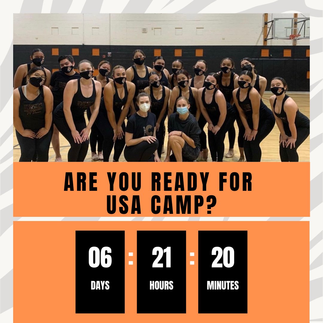 The DEHS Pommies are ready to #StingEm with Sass!
.
#CountDowntoCamp