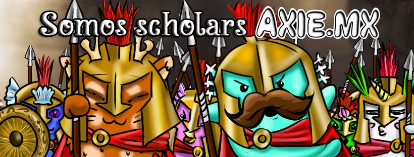 AxieMx's tweet image. Convocatoria 14 de Julio - 
Si deseas obtener una beca sigue los pasos:
1.-Llena el formulario discord: discord.gg/cb2Q7emx23
2.- Dale like y RT a la página.
3.- Utiliza una de las siguientes imágenes cómo portada, mientras estés trabajando una cuenta de Axie.MX