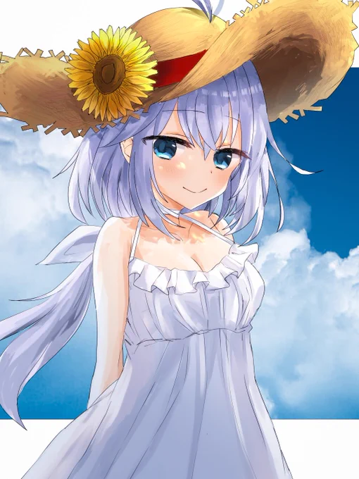 夏シロちゃん! #SiroArt 