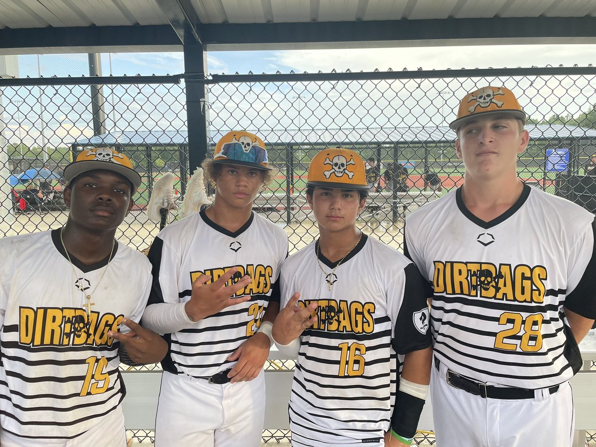 Congratulations Dirtbags 14U Camo for winning their backet &amp; first round playoff game down in the 2021 14U PG World Wood Bat Association Championship!

#Dirtbag🆙
