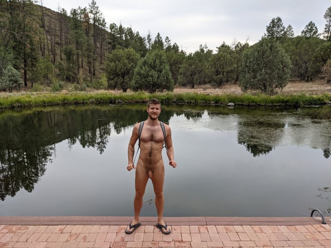 Beautiful scenery ? #gays #gaycock #gayoutdoors #gayexhibitionist #gayotter #gayhairy https://t.co/R