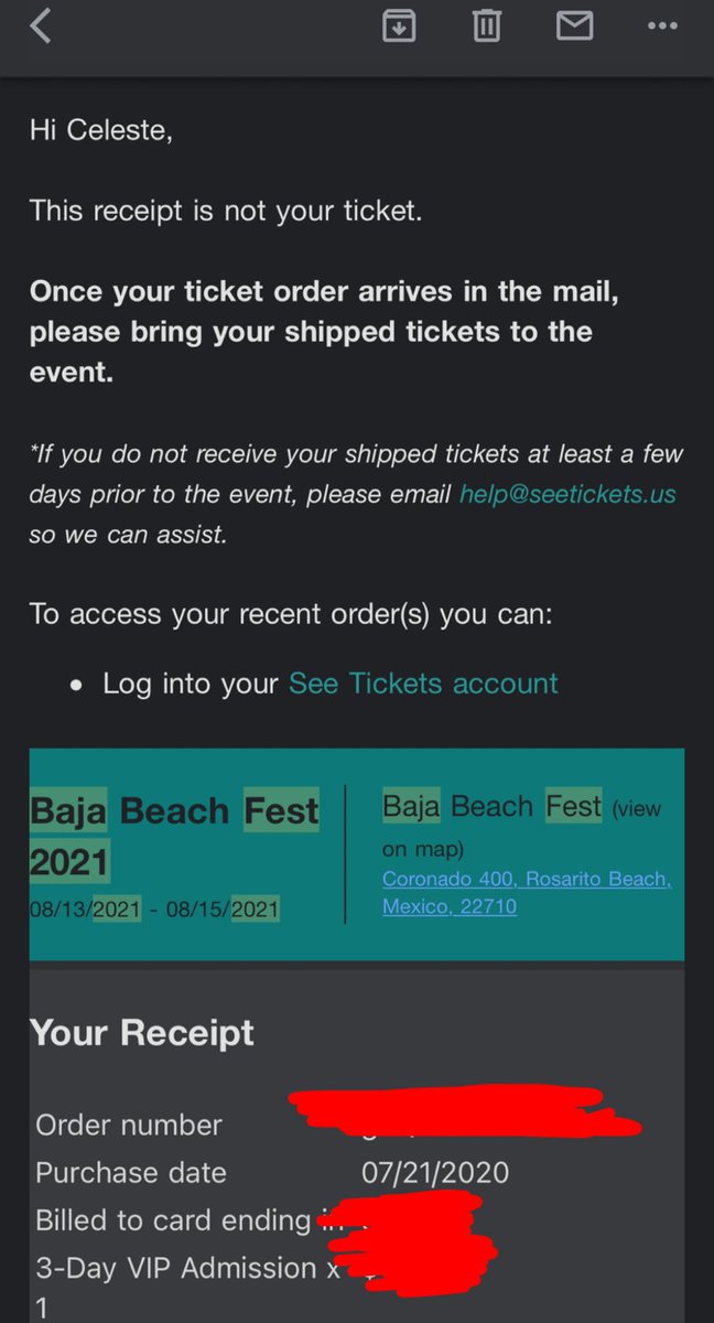 Can everyone that comes across this please retweet!! I am selling my Baja Fest VIP ticket (1st weekend) 

I am seriously need of the money due to an unexpected accident and will be giving a fair price 🙏🏾