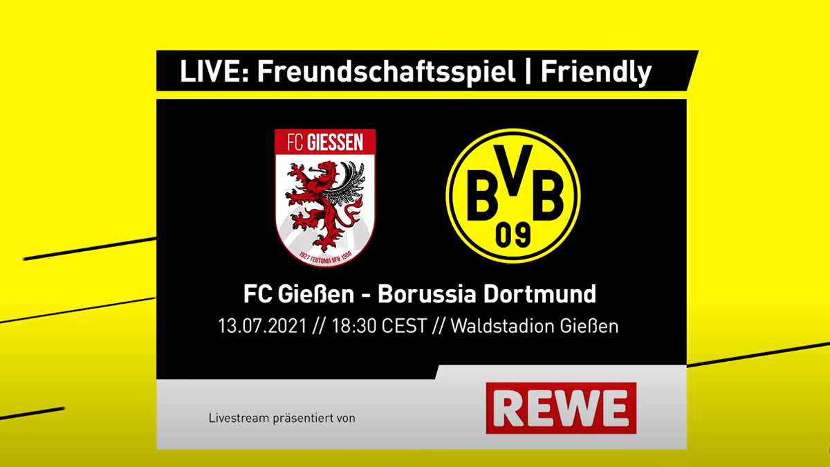 Full match: FC Giessen vs Borussia Dortmund