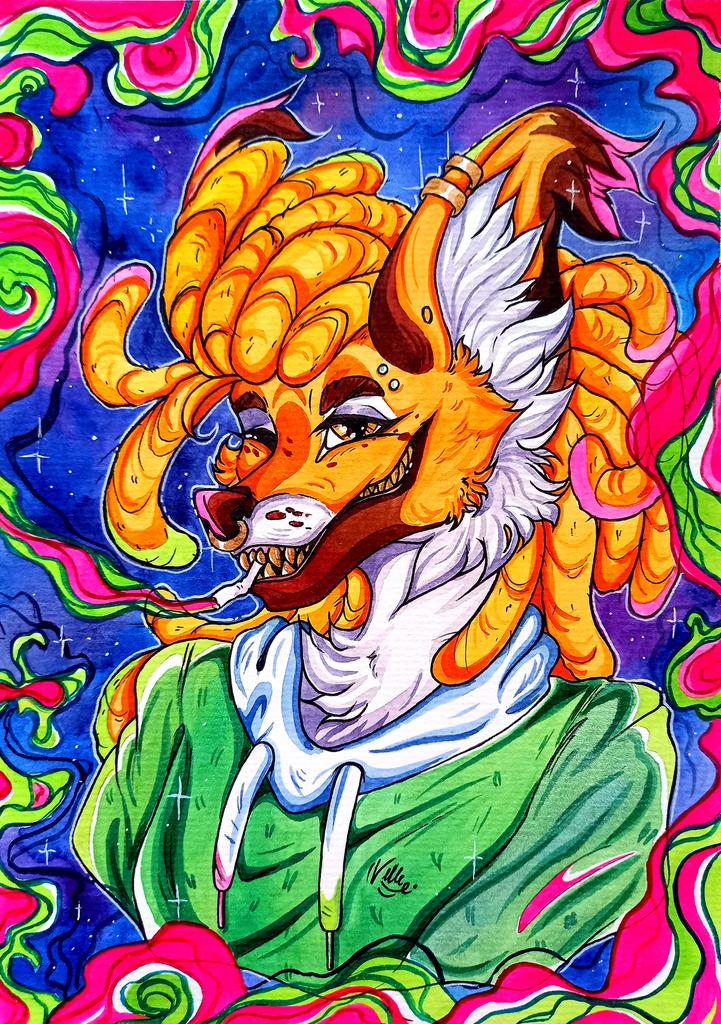 Kellee_Ke's tweet photo. #furryart #furry #Anthro #фурри #watercolor https://t.co/LlvISLLBqH