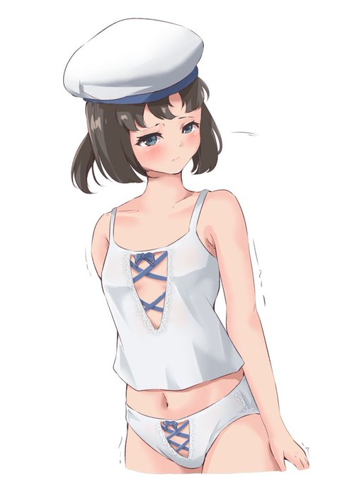 #今まで描いた中で1番小さいおっぱい貼ろうぜ
これかなー😥? 