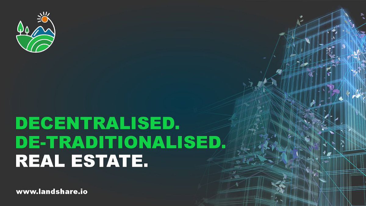 ImCryptoProf's tweet photo. Today, I'm going to talk about a new #Realestate project - $LAND 🔥

Landshare's presale will take place on @seedifyfund July 21st, 2021!🚀 

@Landshareio brings #realestate to #BSC with hassle free alternatives to traditional investments.🏡 

Find more ⬇️
https://t.co/NTv5olW1ae https://t.co/gcpm7I5j7C