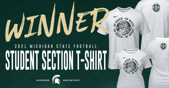 Look Msu Football Student Section T Shirt Revealed