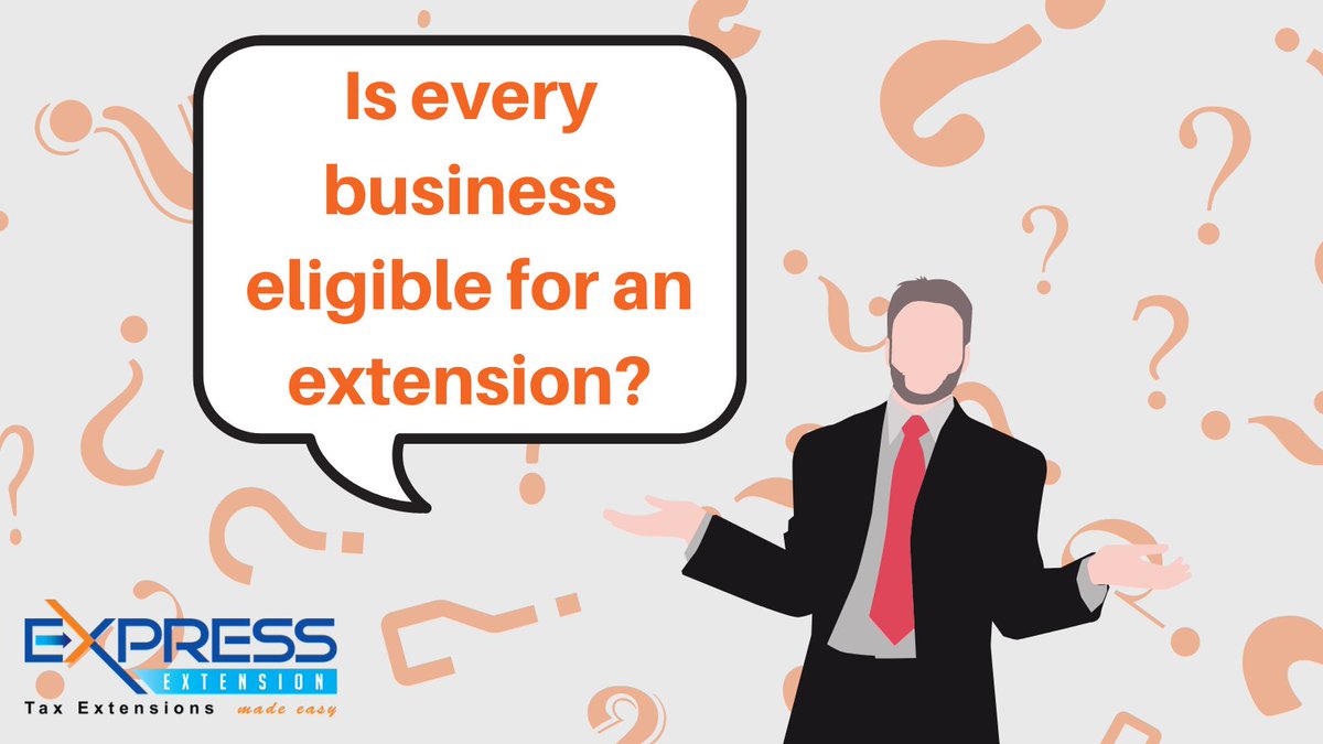 Yes, all businesses including S-Corp, C-Corp, LLC, Partnerships etc. can file an extension using Form 7004. Filing Form 7004 grants automatic extensions for up to 6 months to file their business income tax returns. #ExpressExtension #TaxExtensions #Form7004 #TaxReturns