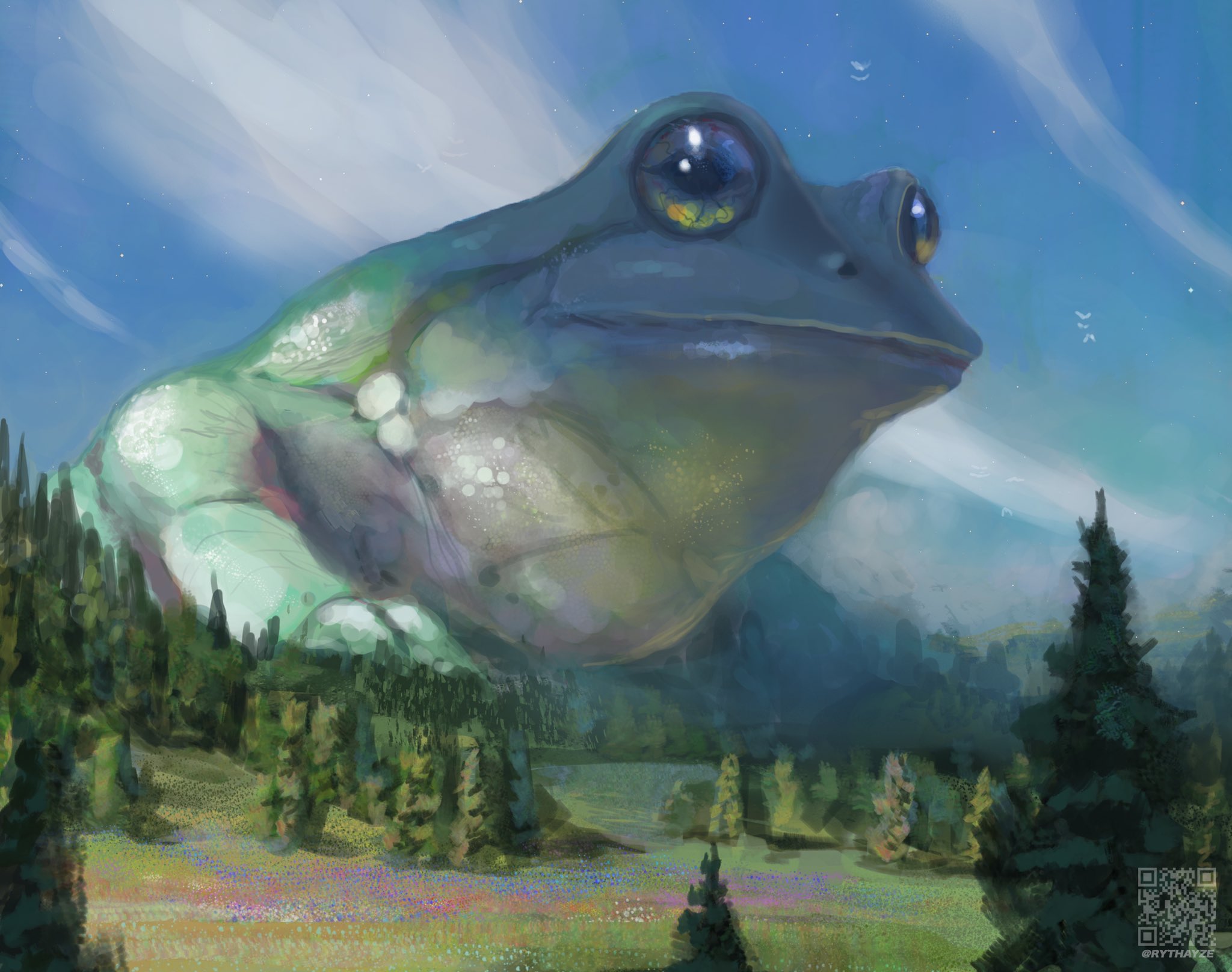 Baby Colossal Frog