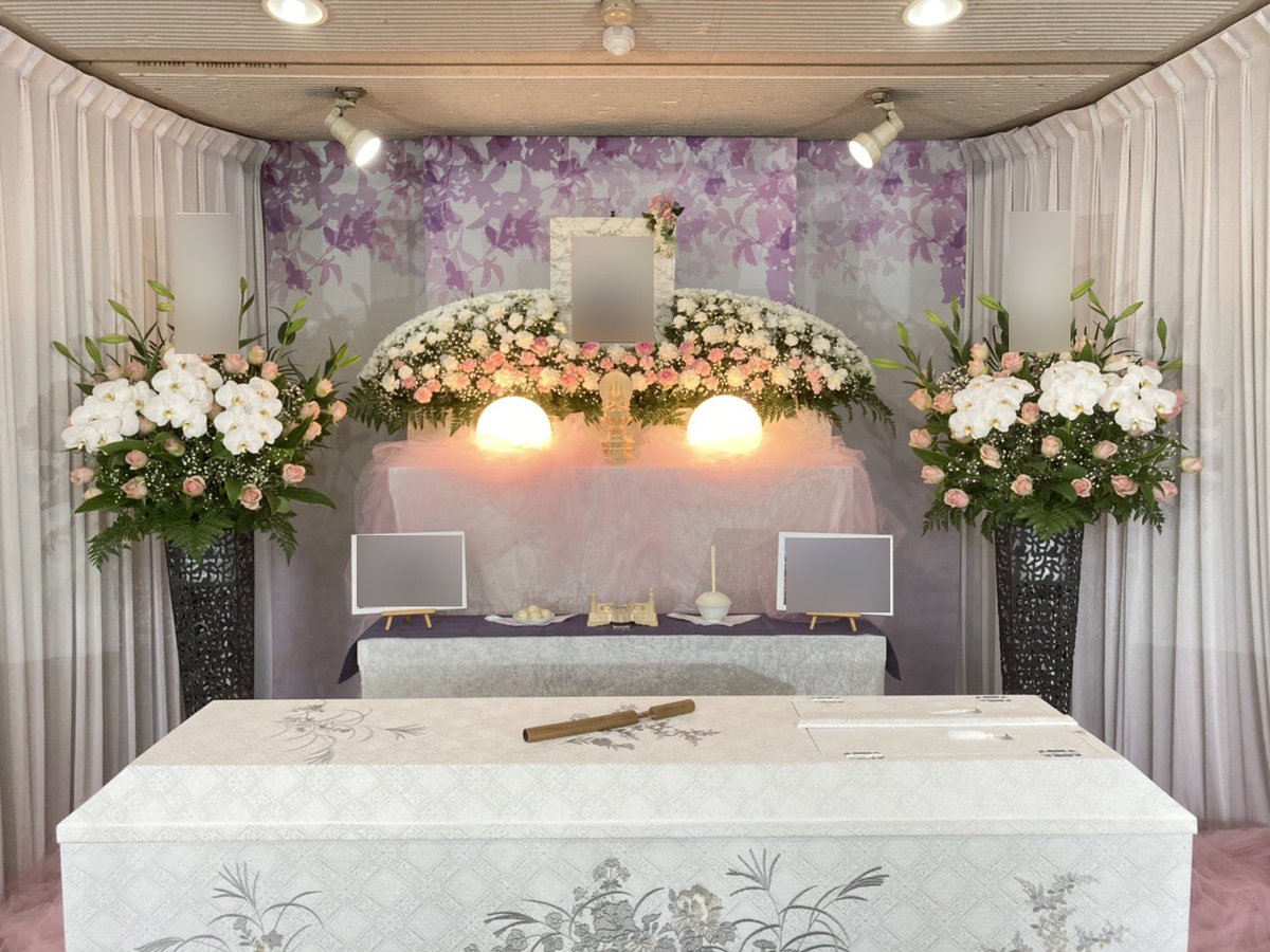 安心価格宣言！！
花家族の株式会社えにしです。事前相談・事前見積強化中！
お気軽にお問い合わせください！一都三県対応!  (link: enisi.co.jp) enisi.co.jp                                      
本日の施行風景  埼玉県　広域飯能斎場です。