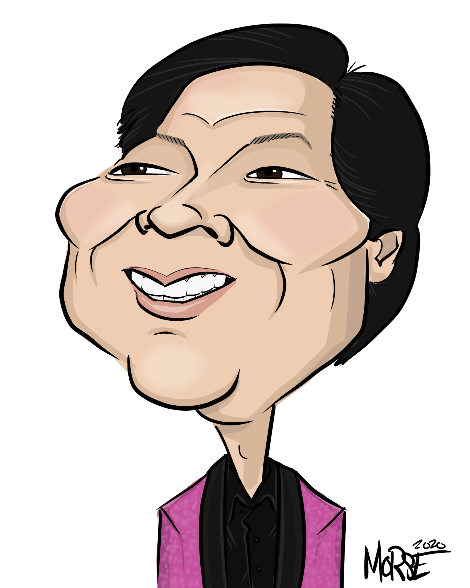Happy Birthday to Ken Jeong!  Hey, stop nursing that Hangover and get yourself a caricature!  Message me! 