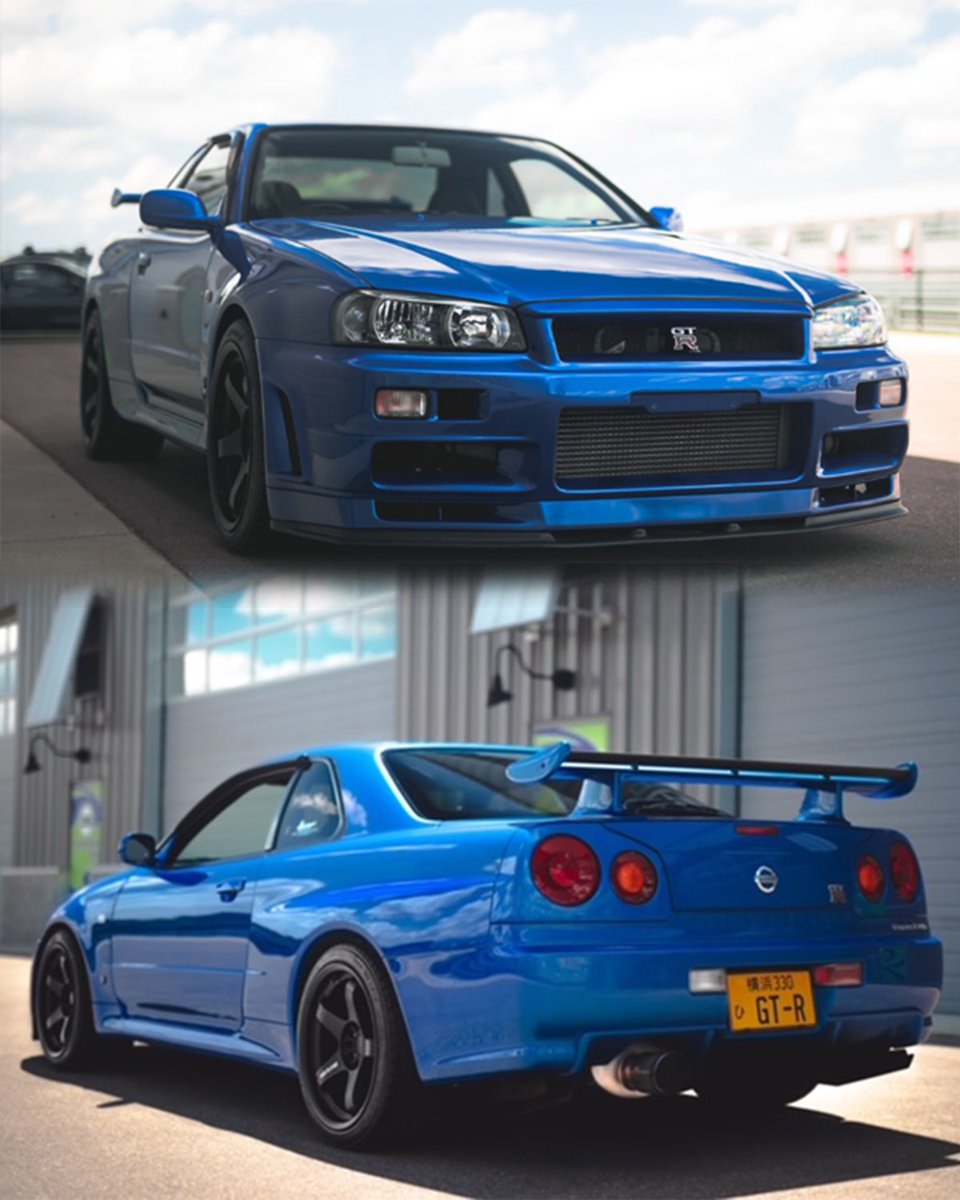 Japanese muscle hits the #woodwarddreamshow August 20-21 with this 2002 Nissan #Skyline #GTR V-Spec II NUR.
