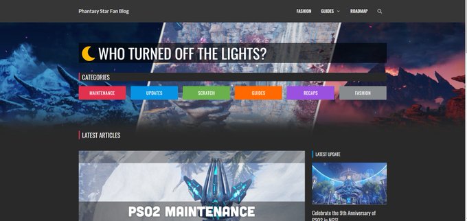 Pso2 Guide Main Menu Psublog