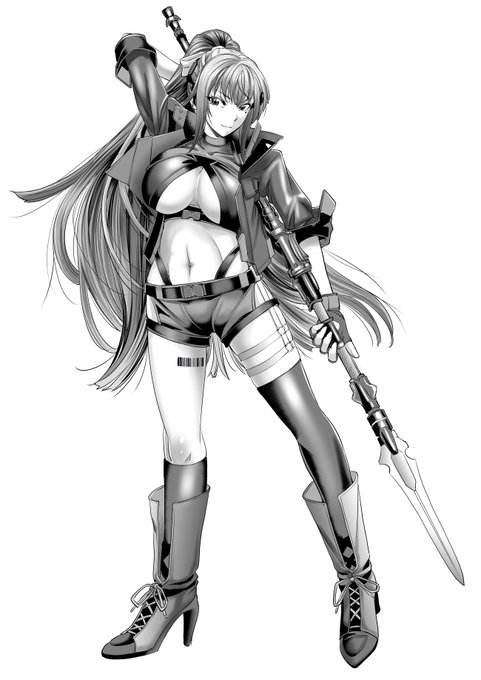 #コミッション #オリキャラ  寝る前にもう一つ依頼を終わらせました。色々衣装にこるとけっこうなレイヤー数なんですよね 