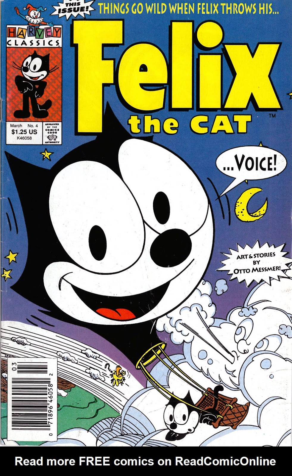 TeaBoxy1412 on Twitter "+Felix the Cat comic Issue 4 felixthecat