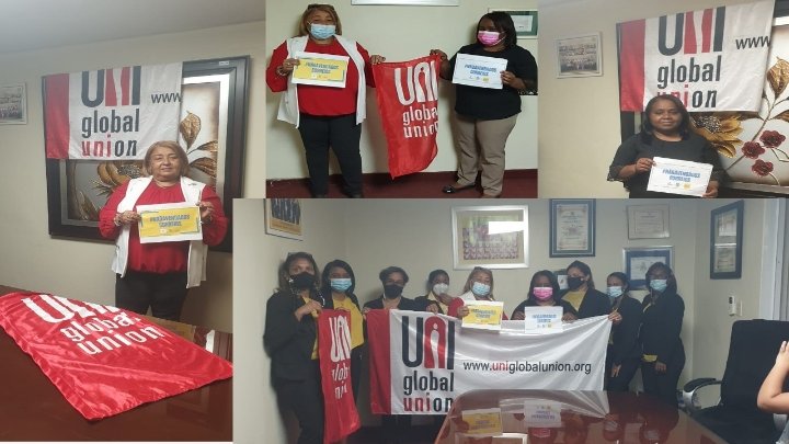 Desde la República Dominicana 
la Unión de Servicios 3 Enfermeria 
Dominicana la UNASED nos unimos en apoyo en el día de acción nacional en defensa de los derechos conquistados de los trabajadores, los puestos de trabajo y contra la privatización.en Brasil

#naoavendadoscorreios