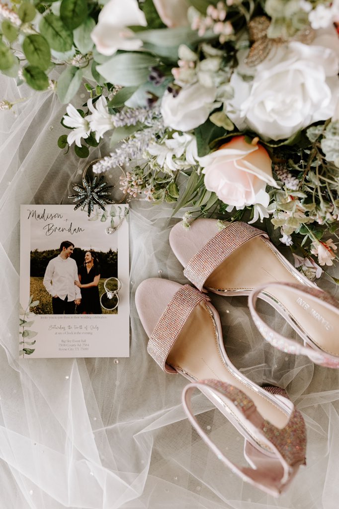 maddie_son_'s tweet photo. Fun fact!  I wore purple heels at my wedding because I got tired of looking for “perfect” shoes, so  I made a pair perfect https://t.co/J3M79fjWyK