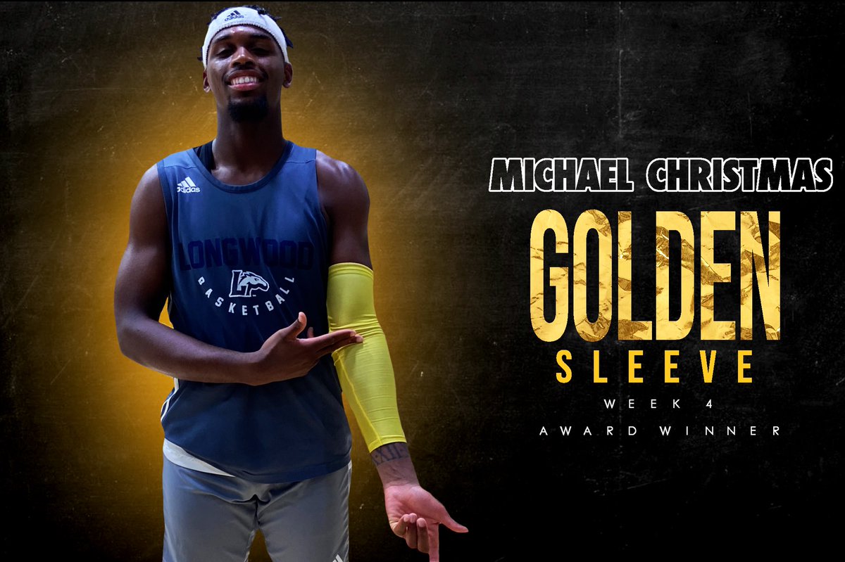 LongwoodMBB's tweet photo. New Winner ⚠️

@mikexmas23 is our Week 4 ✨Golden Sleeve✨recipient

#OnTheRise https://t.co/qvQQPL8mWQ