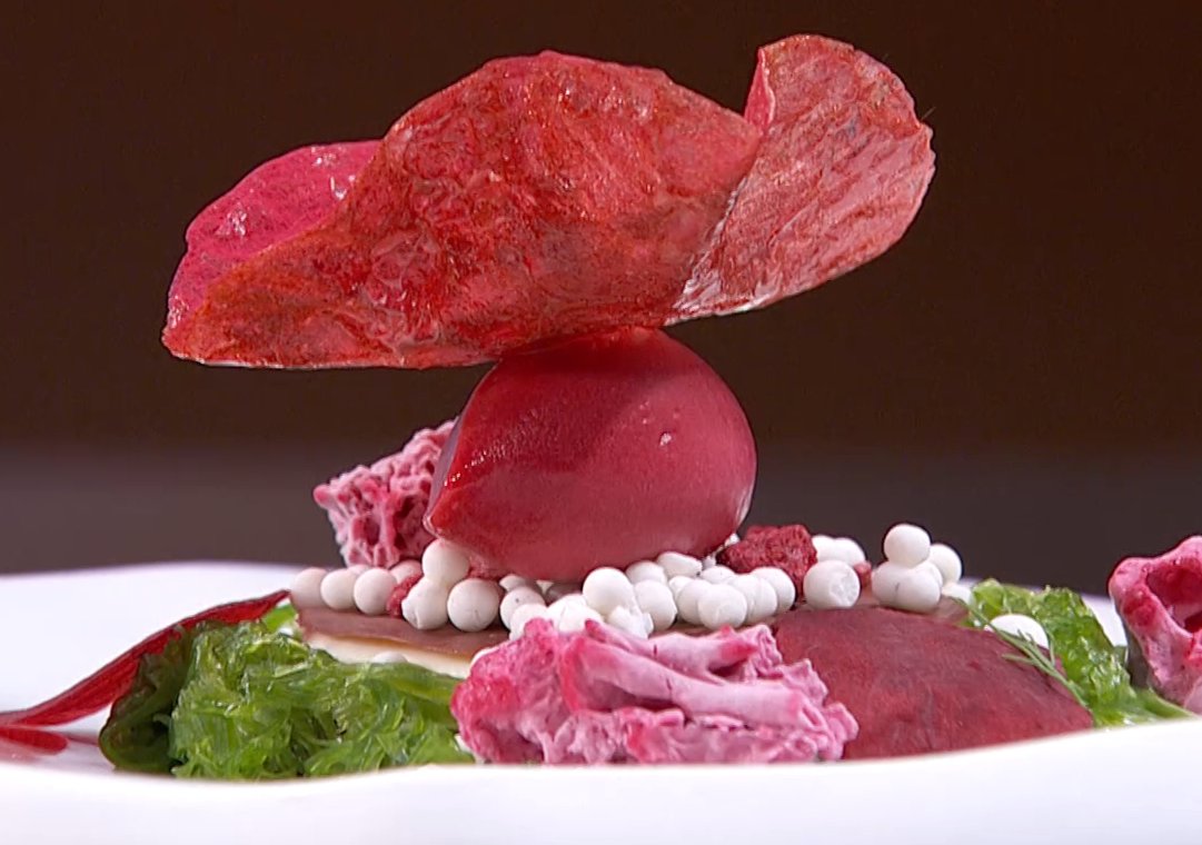 Espectáculo de postre de Ricard Martinez, chef de <a href="/ESPAISUCRE/">Espaisucre</a> en la final de #MasterChef