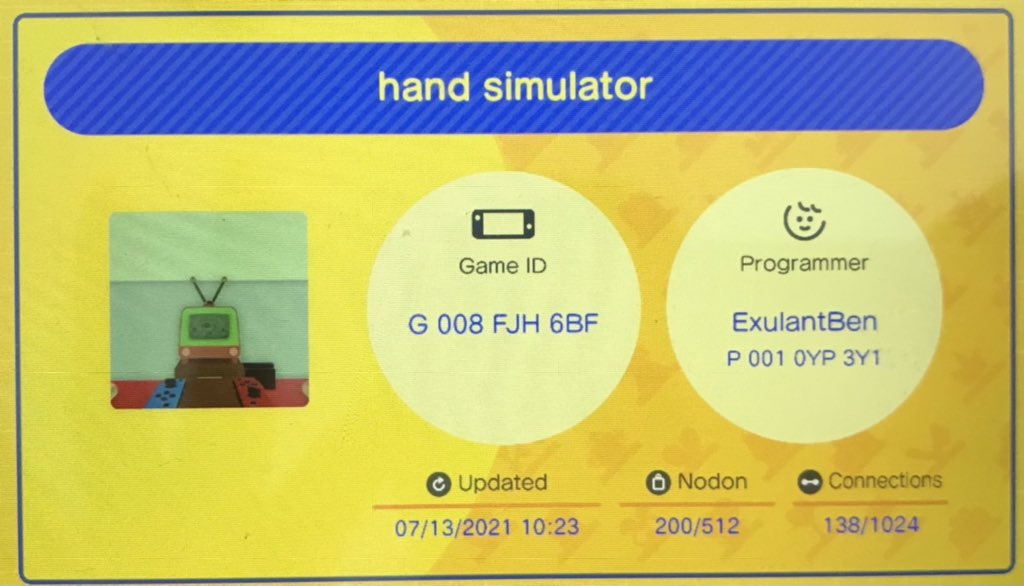 melfromnv's tweet image. @GameBuilderCode I made a hand simulator