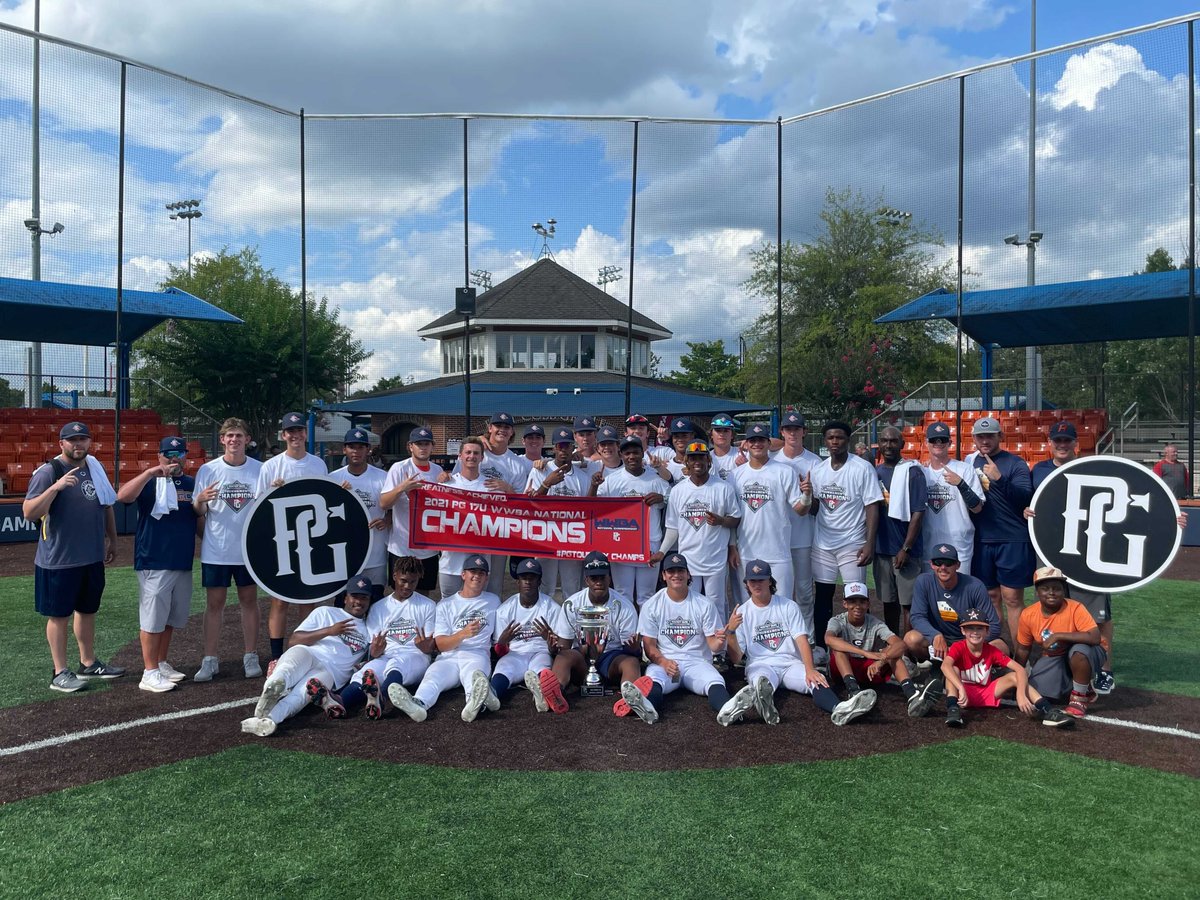 PG_Tourney's tweet photo. 17U WWBA National Championship

🏆Champion: East Cobb Astros 17U
🥈Finalist: Canes National 17U https://t.co/GOGNW5TviG