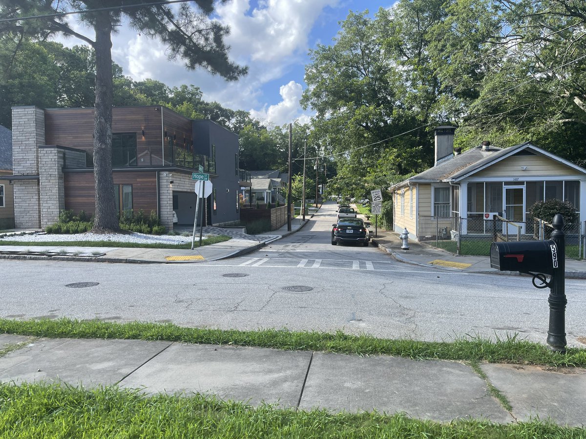 toricoooper's tweet image. STOP GENTRIFICATION: A house in a historically modest black neighborhood just sold for $700k right here in ATL. Now residents fear increased property taxes could push them out of the neighborhood. Tune in right now to @cbs46 for details!
