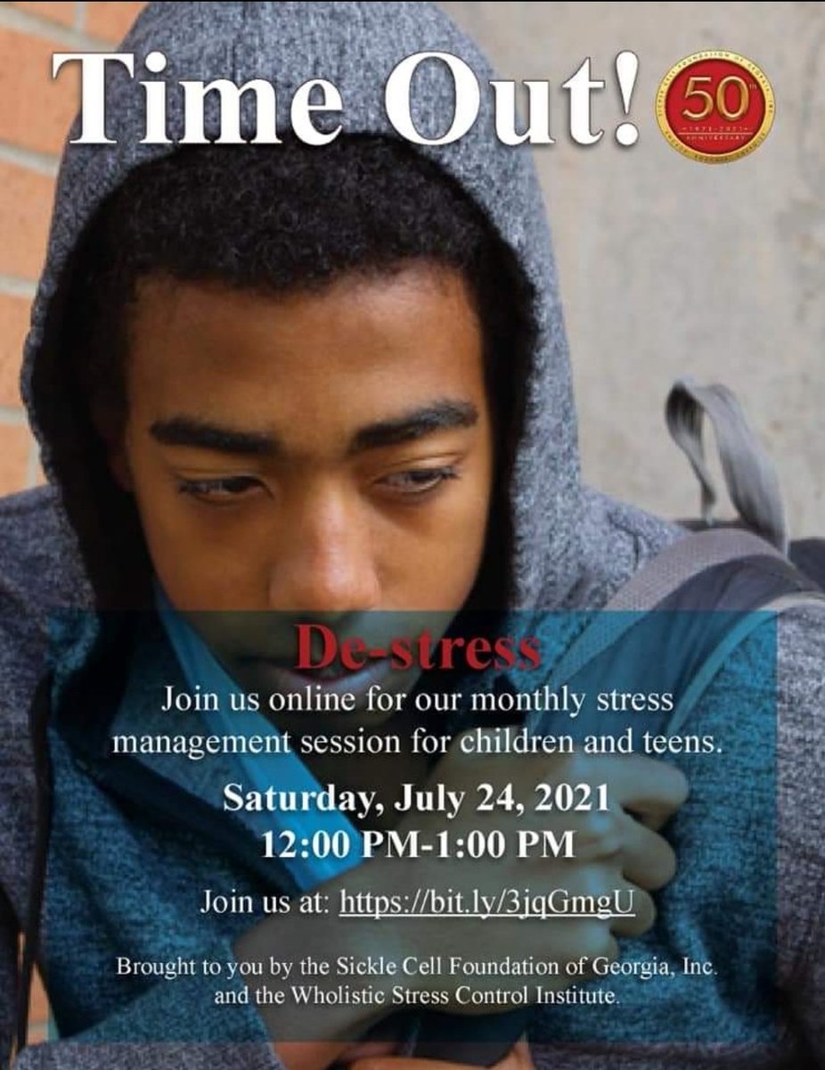 _REACHProject's tweet photo. ALL ARE INVITED! - Join WSCI and the Sickle Cell Foundation for this awesome workshop on Stress Management for Children and Teens.   Facilitated by Mr. Ra Kabeer.

To join simply click here to register.

https://t.co/FiXNPWq4SS https://t.co/MPNL72wOlk